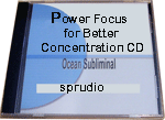 Power Focus for Better Concentration CD