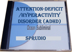 Attention-Deficit/Hyperactivity Disorder (Adhd) Subliminal CD