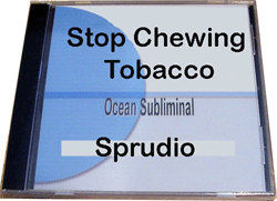 Stop Chewing Tobacco Subliminal CD