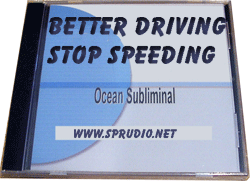 Better Driving - Stop Speeding CD
