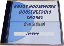 Enjoy Housework, Housekeeping Subliminal CD 