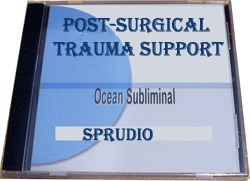 Post-Surgical Trauma Support Subliminal CD